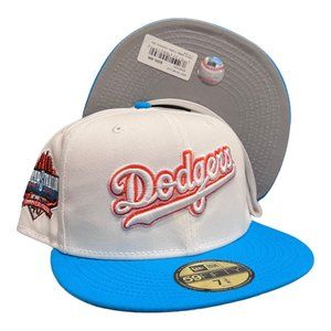 New Era Los Angeles Dodgers 59FIFTY Fitted Hat 40 Year Stadium Side Patch